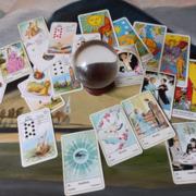 Foto reading met online medium Iris